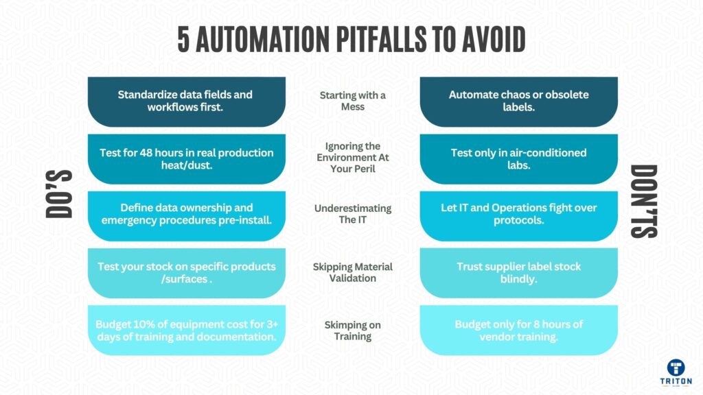 5 Automation Pitfalls To Avoid