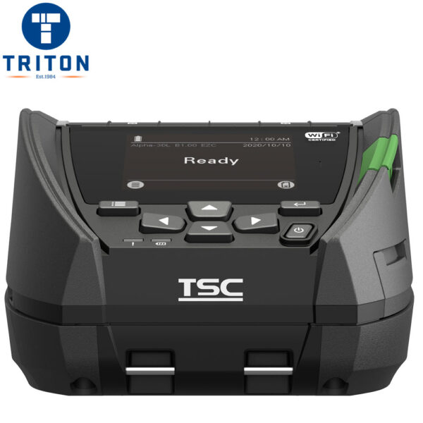 TSC Alpha-30L 3 inch LCD Mobile DT BT 128MB Printer 203DPI-closeup