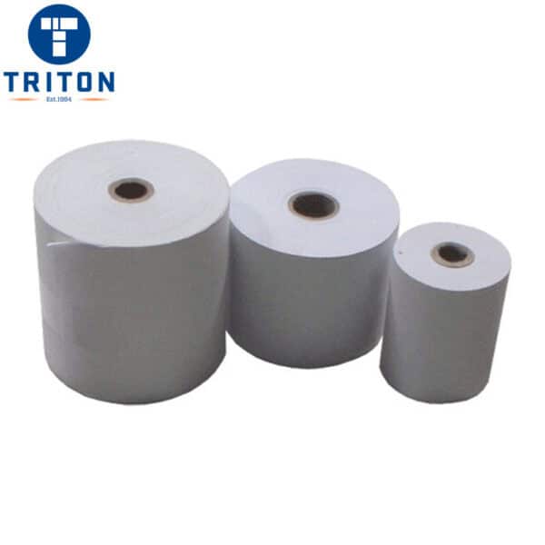 76 x 76 Bond Plain Paper Receipt Rolls – 24 Rolls