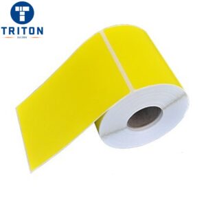 Direct Thermal Freight Label 99 x 148 Yellow