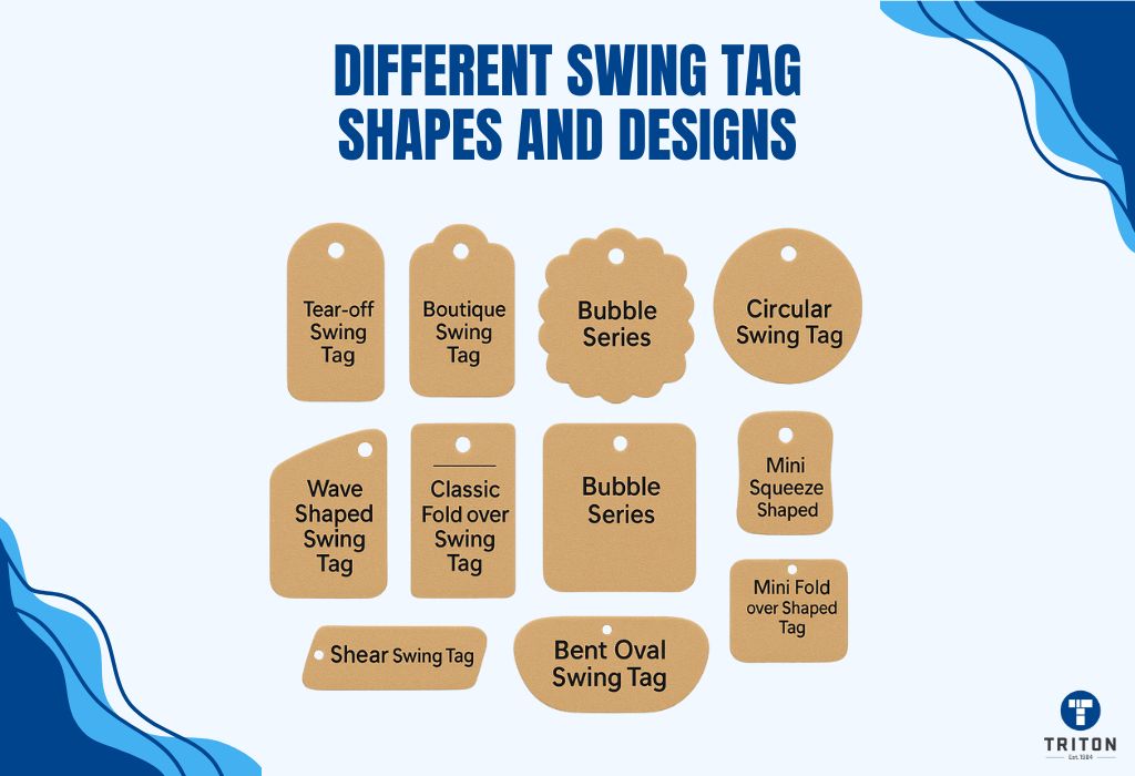 Different swing Tag Shapes and Designs