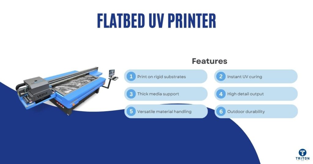 Flatbed UV Printer