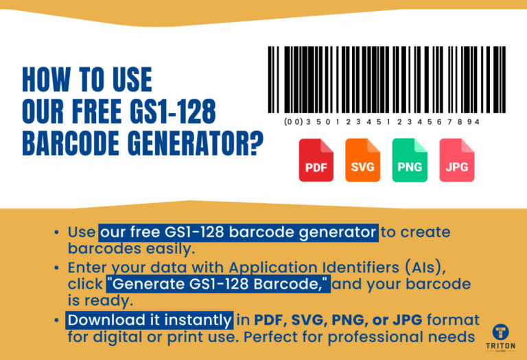 GS1-128 Barcode Generator
