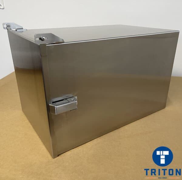 Stainless Steel Single Printer Enclosure – Datamax M-Class-right side view