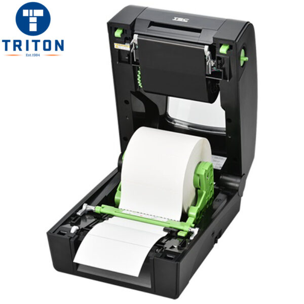 TH240-A001-0004 - TSC TH240T 4" Thermal Transfer & Direct Thermal Printer 203dpi, 3.5" Colour LCD Touch Display, USB, RS-232, USB Host, Ethernet, RTC, Buzzer.-open