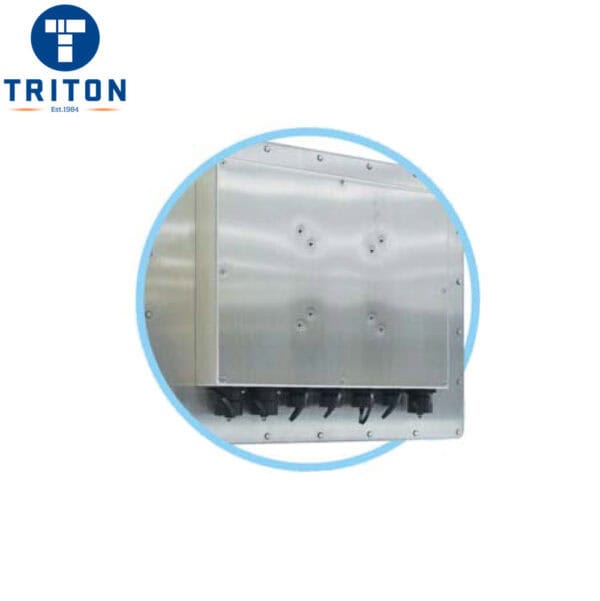 Industrial Panel PC - back mount holes