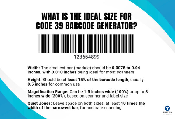 Code 39 Barcode Generator