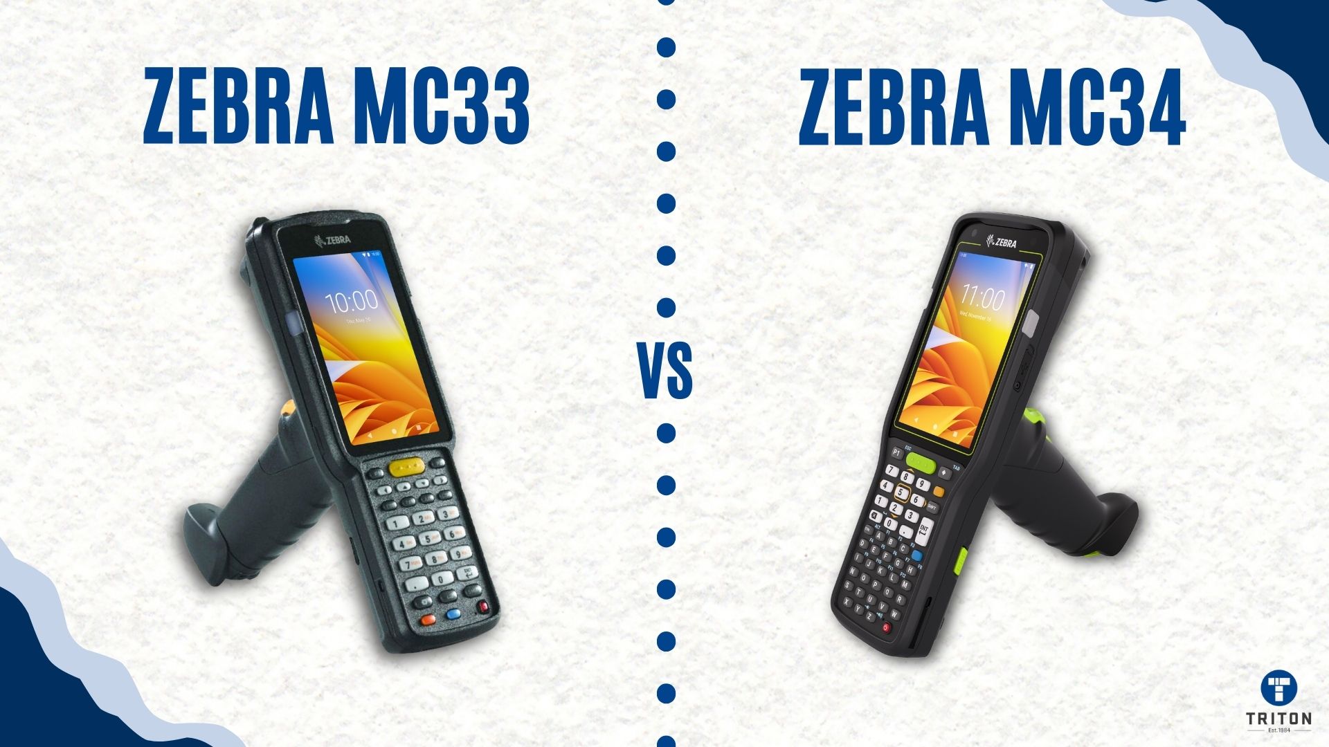 Zebra MC33 vs Zebra MC34